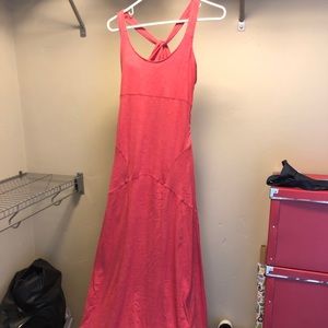 Athleta pink/coral dress